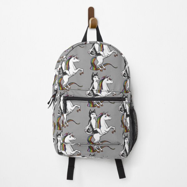 Item preview, Siberian Husky Dog Riding Unicorn designed and sold by underheaven.