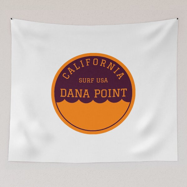 Item preview, Dana Point California Vintage Retro Surf USA Travel Vacation Summer Sunset Beach designed and sold by tmartinezta.