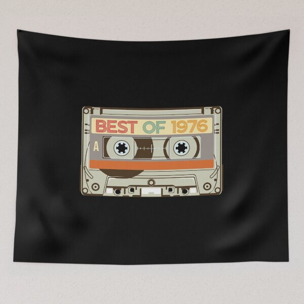 Item preview, Vintage Cassette Tape Birthday Gifts Retro Born In Best of 1976 designed and sold by Orange Pieces.
