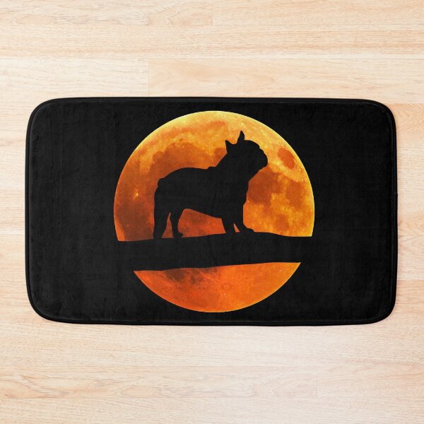 Item preview, Bulldog Dog Silhouette Moon English Bulldog lover designed and sold by alaechamlal.