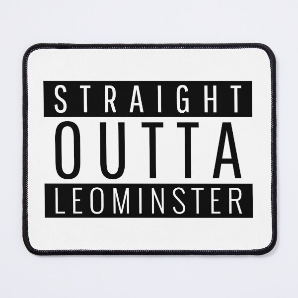 Item preview, Straight Outta Leominster Massachusetts designed and sold by Teelogic.
