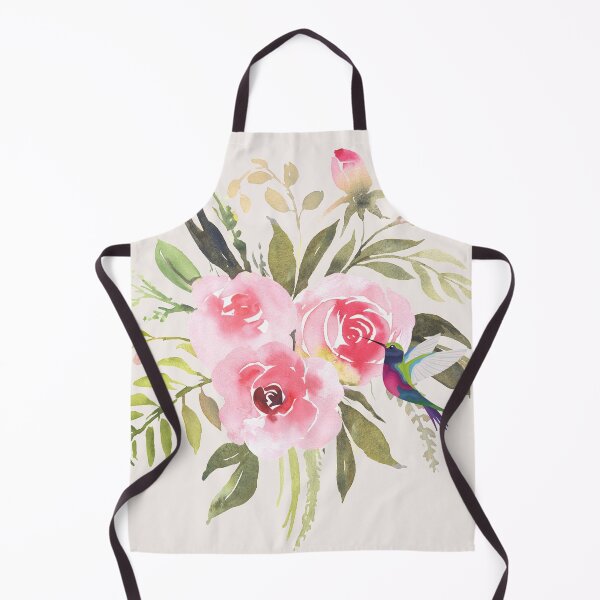 Item preview, Flowers and hummingbird | A delicate flower design designed and sold by PatiMN.