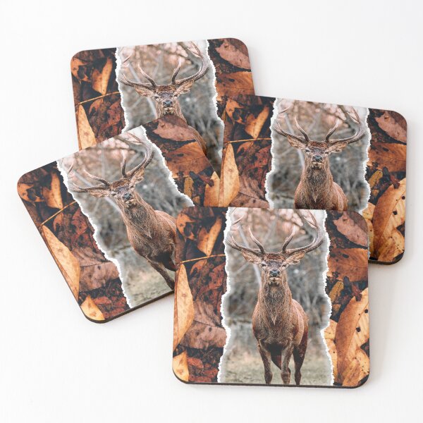 Item preview, Deer surrounded by spring leaves designed and sold by Shawa Shop.