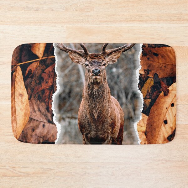Item preview, Deer surrounded by spring leaves designed and sold by Shawa Shop.
