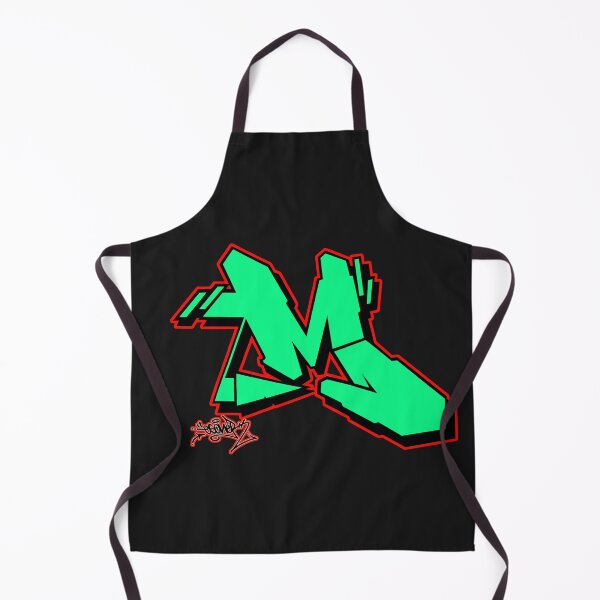 Item preview, GREEN LETTER M BY ESONE URBAN GRAFFITI STREET STYLE  designed and sold by GraffitiBomberZ.