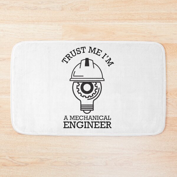 Item preview, Mechanical engineer black and white designed and sold by 4iman.