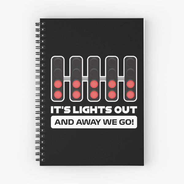 Item preview, It's Lights Out and Away We Go! - Version 2 (White) designed and sold by FilipeFerreira.