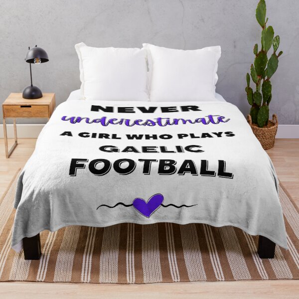 Item preview, Never underestimate a girl who plays gaelic football designed and sold by TheGreenGoat.