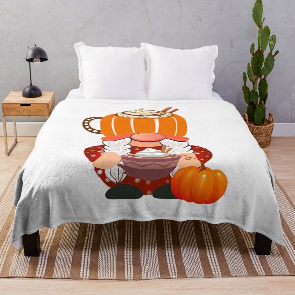 Item preview, Gnome Hugging Pumpkin designed and sold by Inkwell-TikNik.