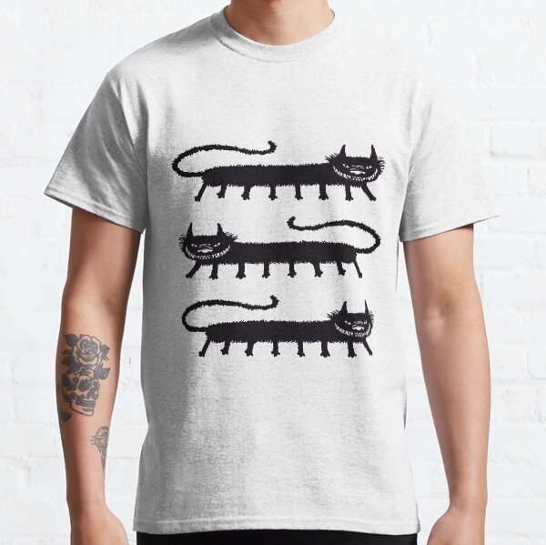 Spooky Black Cat Classic T-Shirt