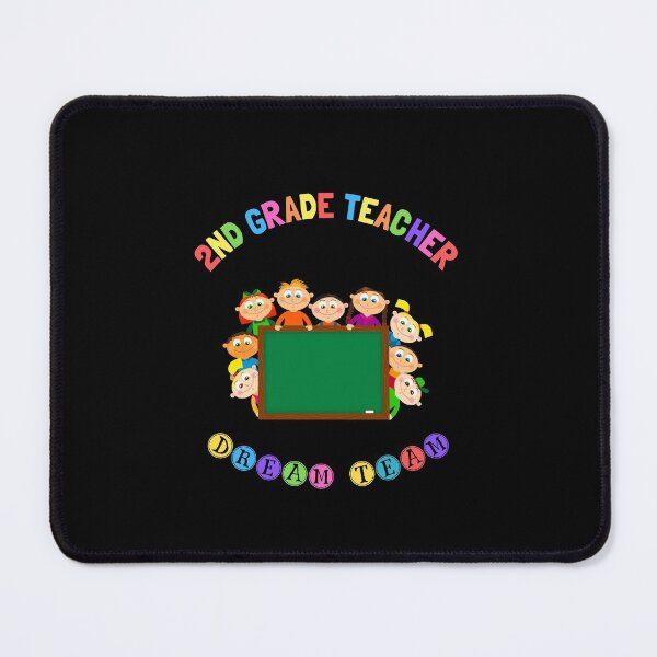 Item preview, 2nd Grade Teacher Dream Team - Kids Around School Board designed and sold by CactusFamily.