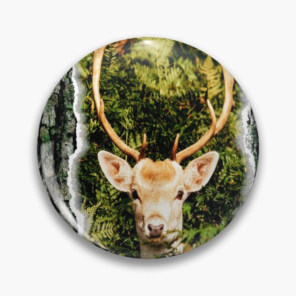 Item preview, Deer hiding in the forest designed and sold by Shawa Shop.