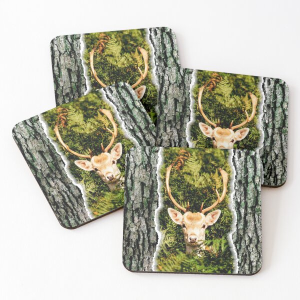 Item preview, Deer hiding in the forest designed and sold by Shawa Shop.
