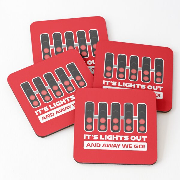 Item preview, It's Lights Out and Away We Go! - Version 2 (Red BG) designed and sold by FilipeFerreira.