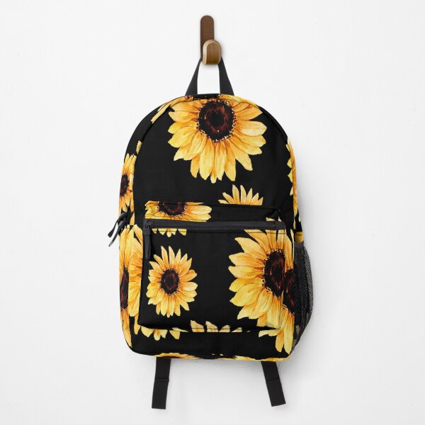 Item preview, Various sunflowers on a black background designed and sold by Shawa Shop.