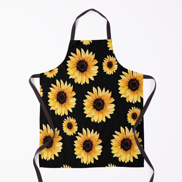 Item preview, Various sunflowers on a black background designed and sold by Shawa Shop.