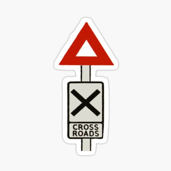 Old Uk Road Signs Low Bridge Sticker By Halibutgoatramb Redbubble