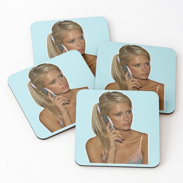 Item preview, Paris Hilton Flip phone silhouette designed and sold by recuni.