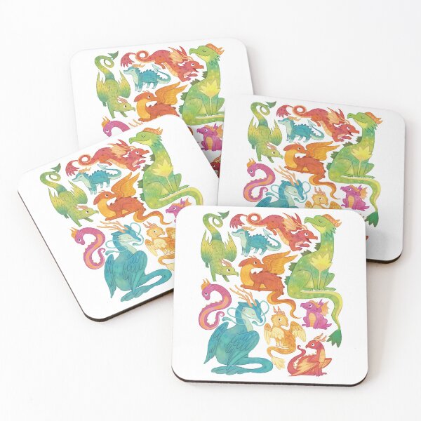 Item preview, Dragons!: A Hoard of Dragons designed and sold by michelledraws.