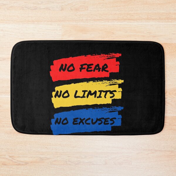 Item preview, No fear No Limits No Excuses designed and sold by GraphicDesign15.