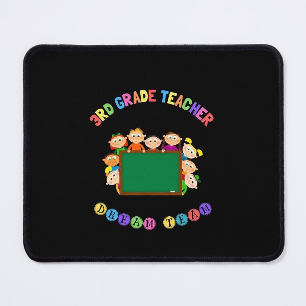 Item preview, 3rd Grade Teacher Dream Team - Kids Around School Board designed and sold by CactusFamily.