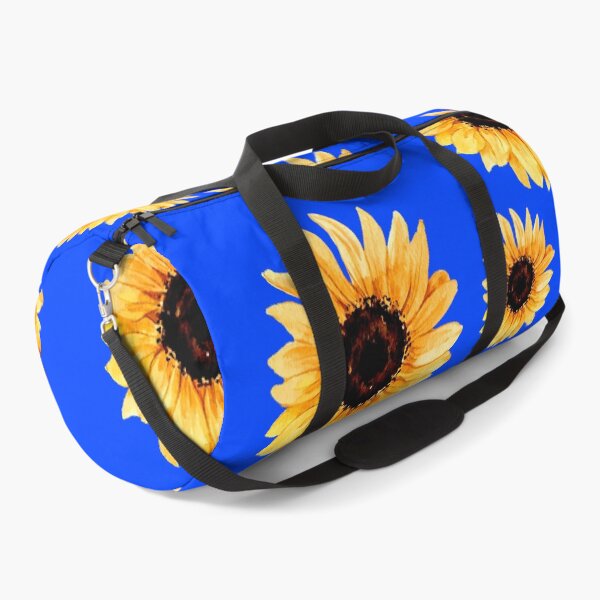 Item preview, Various sunflowers on a blue background designed and sold by Shawa Shop.