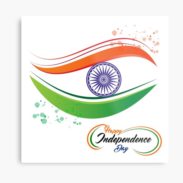 TIRANGA Metal Print