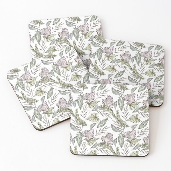Item preview, Colorful Jungle Leaves Pattern designed and sold by digoarpi.