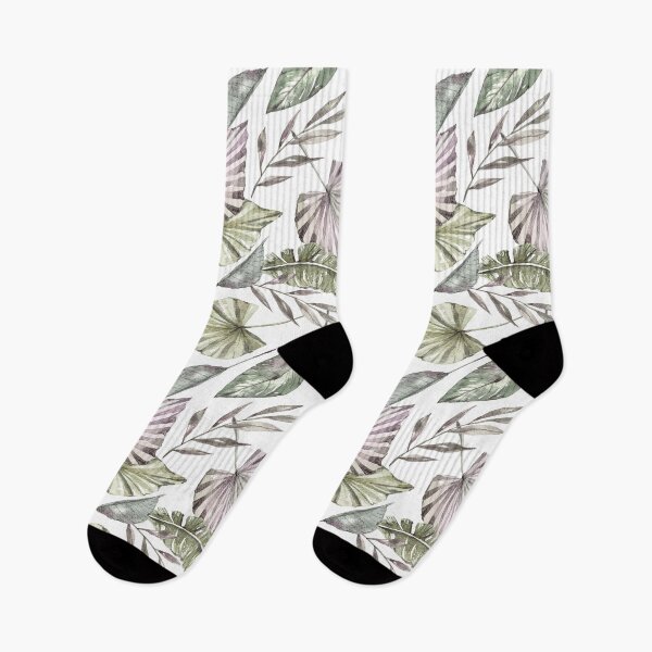 Item preview, Colorful Jungle Leaves Pattern designed and sold by digoarpi.