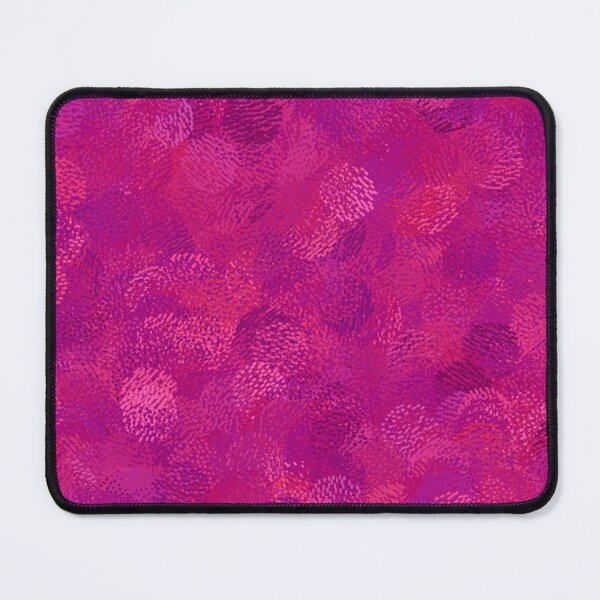 Item preview, Raspberry Brush Abstract Circle Pattern designed and sold by ColorPopArtBoutique.