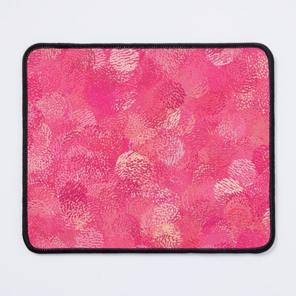 Item preview, Pink Brush Abstract Circle Pattern designed and sold by ColorPopArtBoutique.