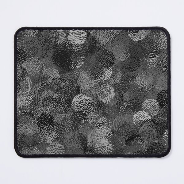 Item preview, Black and White Brush Abstract Circle Pattern designed and sold by ColorPopArtBoutique.
