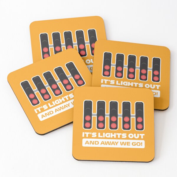 Item preview, It's Lights Out and Away We Go! - Version 2 (Orange BG) designed and sold by FilipeFerreira.