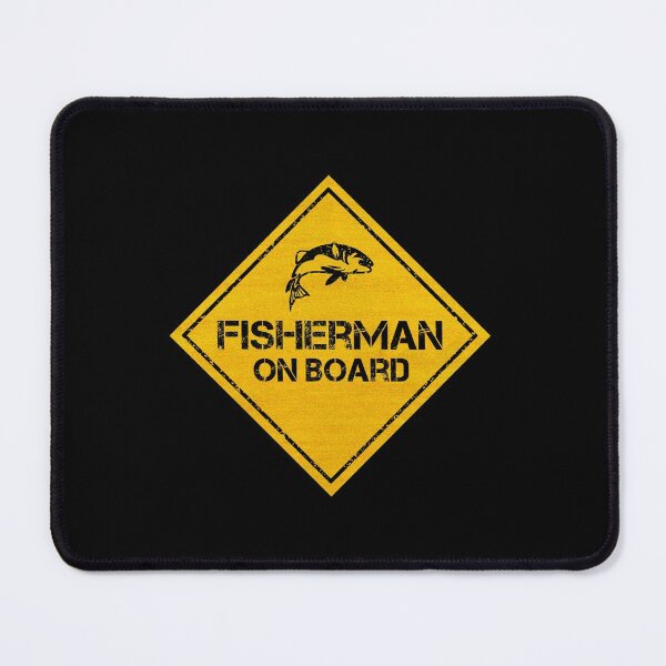 Item preview, Fisherman On Board designed and sold by CAUTION SHOP.