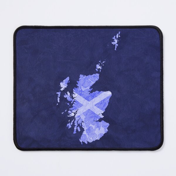 Item preview, Scotland with Saltire on Dark Blue Background designed and sold by Moti Black.