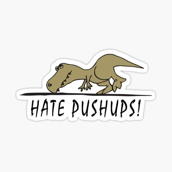 T Rex Hate Push UPS Funny Dinosaur Workout Fitness Gym women's Tank To –  VICES AND VIRTUES