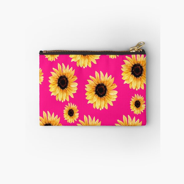 Item preview, Various types of sunflowers on a pink background designed and sold by Shawa Shop.