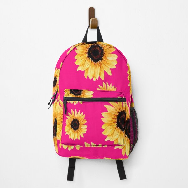 Item preview, Various types of sunflowers on a pink background designed and sold by Shawa Shop.