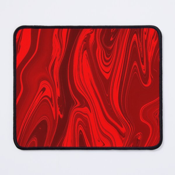 Item preview, Deep Red Liquid Marble Swirls designed and sold by ColorPopArtBoutique.