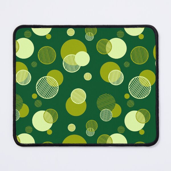 Item preview, Green and Lime Abstract Circles designed and sold by ColorPopArtBoutique.