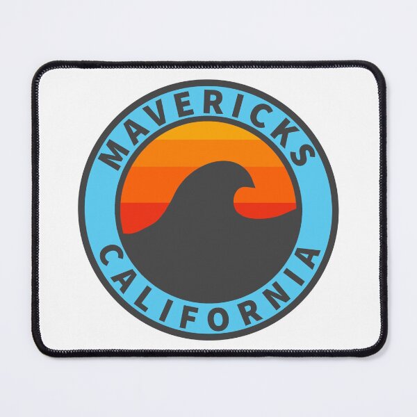 Item preview, Mavericks California Vintage Retro Surf USA Travel Vacation Summer Sunset Beach designed and sold by tmartinezta.