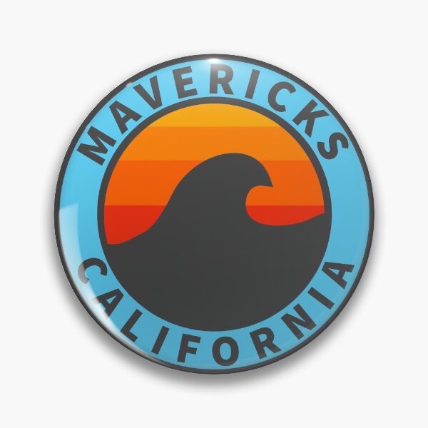 Item preview, Mavericks California Vintage Retro Surf USA Travel Vacation Summer Sunset Beach designed and sold by tmartinezta.