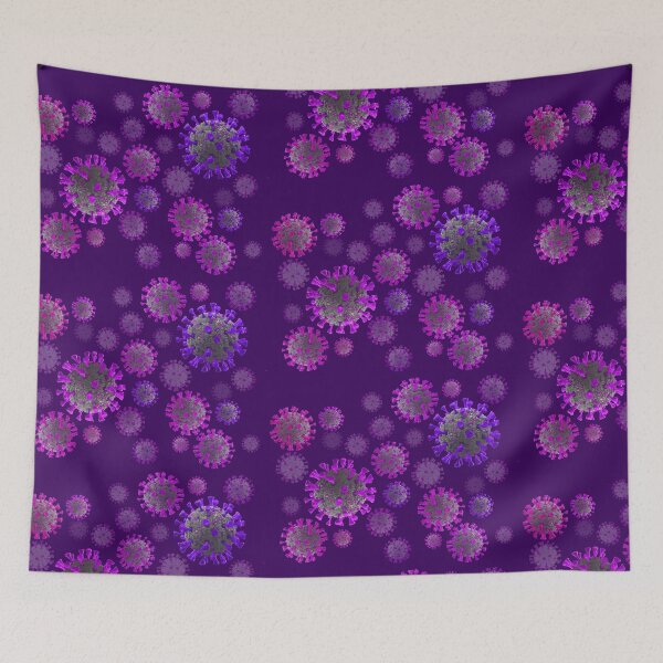 Item preview, Purple Rona Pattern designed and sold by Kestrelle.