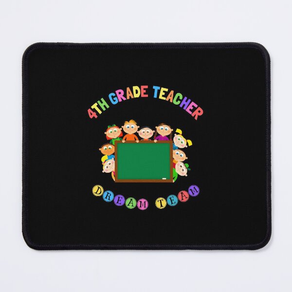 Item preview, 4th Grade Teacher Dream Team - Kids Around School Board designed and sold by CactusFamily.