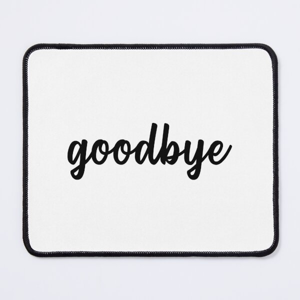 Item preview, Goodbye Typography  designed and sold by quoteedesigns.
