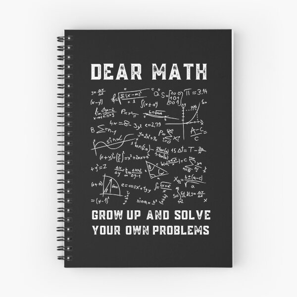 Item preview, Dear Math Grow Up And Solve Your Own Problem designed and sold by Davestre Designs.