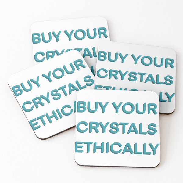 Item preview, 'Buy your crystals ethically' text designed and sold by EKLs-Shop.