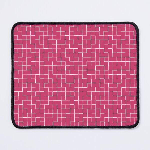 Item preview, Pink Abstract Squares designed and sold by ColorPopArtBoutique.