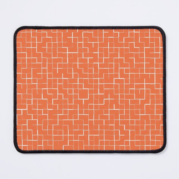Item preview, Orange Abstract Squares designed and sold by ColorPopArtBoutique.