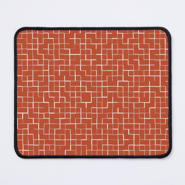 Item preview, Pastel Red Abstract Squares designed and sold by ColorPopArtBoutique.